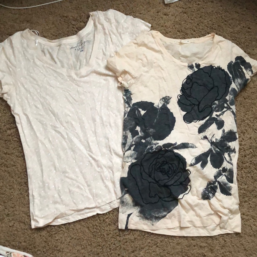 Two Beige T-shirt’s